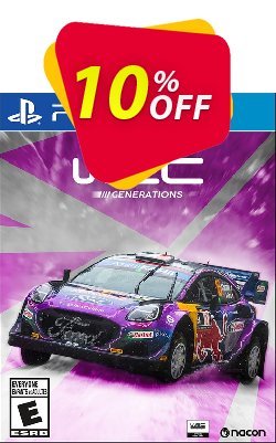 10% OFF - Playstation 4 WRC Generations Coupon code