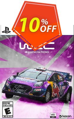 10% OFF  - Playstation 5 WRC Generations Coupon code