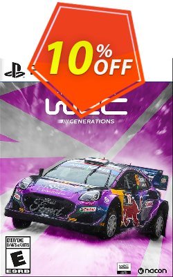 10% OFF - Playstation 5 WRC Generations Coupon code
