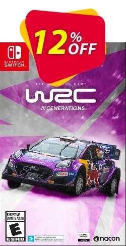 12% OFF - Nintendo Switch WRC Generations Coupon code