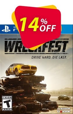 14% OFF - Playstation 4 Wreckfest Coupon code