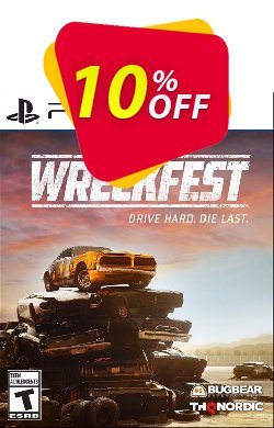 10% OFF  - Playstation 5 Wreckfest Coupon code