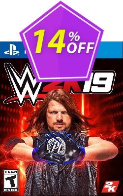 14% OFF - Playstation 4 WWE 2K19 Coupon code