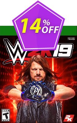 14% OFF  - Xbox One WWE 2K19 Coupon code