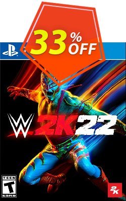 33% OFF - Playstation 4 WWE 2K22 Coupon code