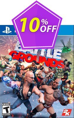 10% OFF  - Playstation 4 WWE 2K Battlegrounds Coupon code