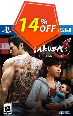 14% OFF  - Playstation 4 Yakuza 6: The Song of Life Coupon code