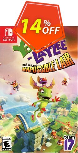 14% OFF - Nintendo Switch Yooka-Laylee and the Impossible Lair Coupon code