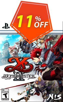 11% OFF - Playstation 5 Ys IX: Monstrum - Nox Pact Edition Coupon code