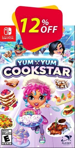 12% OFF  - Nintendo Switch Yum Yum Cookstar Coupon code
