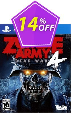 14% OFF - Playstation 4 Zombie Army 4: Dead War Coupon code