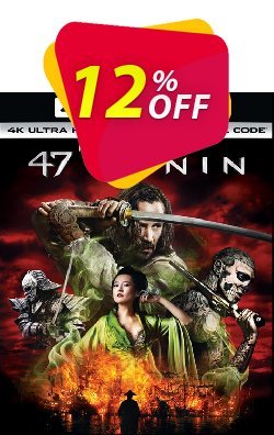 12% OFF - 4k Uhd 47 Ronin Coupon code