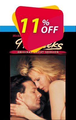 11% OFF - Blu-ray 9 1/2 Weeks Coupon code
