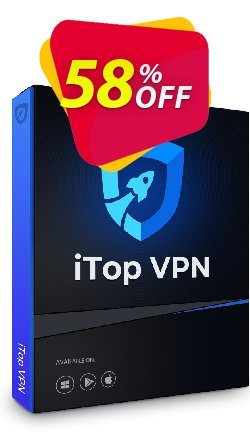 58% OFF iTop VPN for Windows - 3 Months  Coupon code