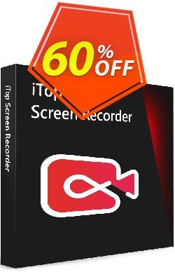 60% OFF iTop screen Recorder - 1 Year / 3 PCs  Coupon code