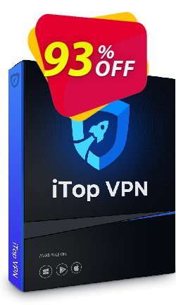 93% OFF iTop VPN for Windows - 2 Years  Coupon code