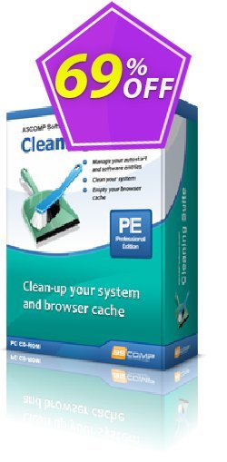 ASCOMP Cleaning Suite Coupon discount 66% OFF ASCOMP Cleaning Suite, verified - Amazing discount code of ASCOMP Cleaning Suite, tested & approved