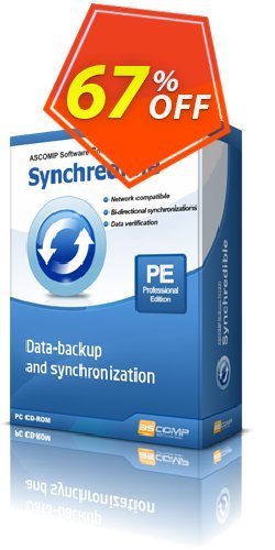 67% OFF ASCOMP Synchredible Coupon code