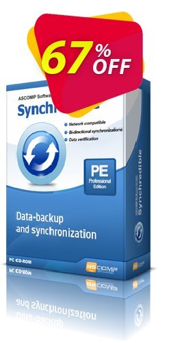 67% OFF ASCOMP Synchredible Coupon code