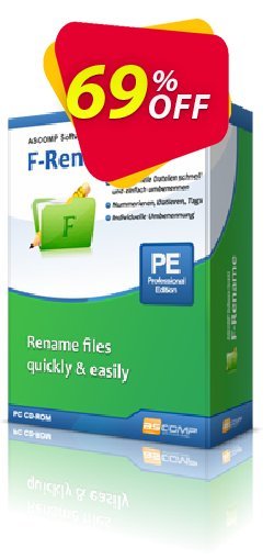 69% OFF ASCOMP F-Rename Coupon code