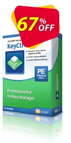 67% OFF ASCOMP KeyCtrl Coupon code