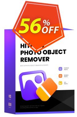 HitPaw Photo Object Remover Coupon discount 55% OFF HitPaw Photo Object Remover, verified - Impressive deals code of HitPaw Photo Object Remover, tested & approved