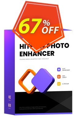 67% OFF HitPaw Photo Enhancer for MAC - 1 month Coupon code