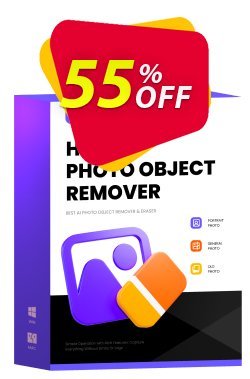 55% OFF HitPaw Photo Object Remover Lifetime Coupon code