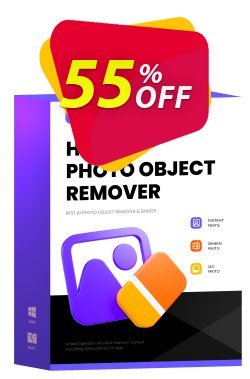 HitPaw Photo Object Remover Mac - 1 year  Coupon discount 55% OFF HitPaw Photo Object Remover Mac (1 year), verified - Impressive deals code of HitPaw Photo Object Remover Mac (1 year), tested & approved