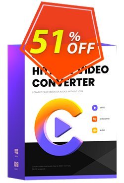 51% OFF HitPaw Video Converter Coupon code