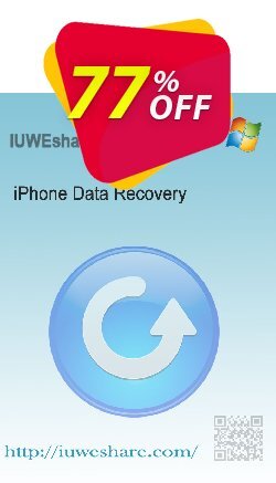 77% OFF IUWEshare iPhone Data Recovery Coupon code