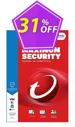 Trend Micro Maximum Security Coupon discount 30% OFF Trend Micro Maximum Security, verified - Wondrous sales code of Trend Micro Maximum Security, tested & approved