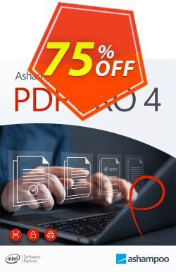 75% OFF Ashampoo PDF Pro 4 Coupon code