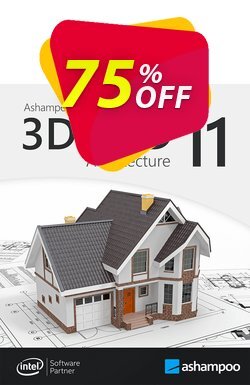 75% OFF Ashampoo 3D CAD Architecture 11 Coupon code