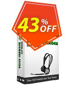 43% OFF AV Voice Changer Software 7.0 Coupon code