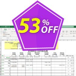 52% OFF Employee Scheduler for Excel, verified