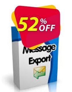 52% OFF MessageExport for Outlook Coupon code