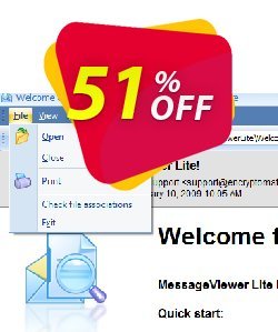 51% OFF Message Viewer Lite Coupon code