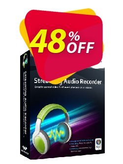 48% OFF Wondershare Streaming Audio Recorder for Windows Coupon code