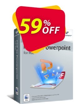 59% OFF Wondershare PDF to PowerPoint for Mac Coupon code