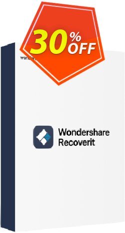 30% OFF Wondershare Recoverit for Mac - 1 Month License  Coupon code