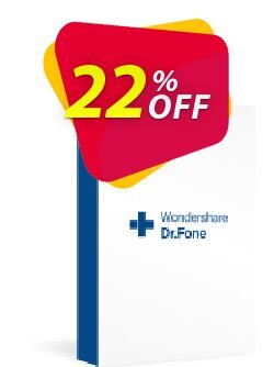 22% OFF Wondershare Dr.Fone Phone Manager iOS Coupon code