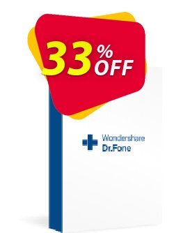 33% OFF Wondershare Dr.Fone Phone Manager Android Coupon code