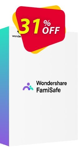 31% OFF Wondershare FamiSafe - Annual Plan  Coupon code