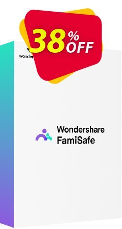 38% OFF Wondershare FamiSafe - Monthly Plan  Coupon code