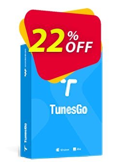 22% OFF Wondershare TunesGo Coupon code