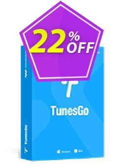 22% OFF Wondershare TunesGo for iOS & Android - MAC  Coupon code