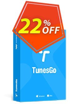 22% OFF Wondershare TunesGo for iOS & Android - MAC  Coupon code