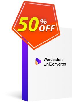 50% OFF Wondershare UniConverter for MAC Perpetual Plan Coupon code