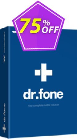 75% OFF dr.fone - iOS Toolkit Coupon code